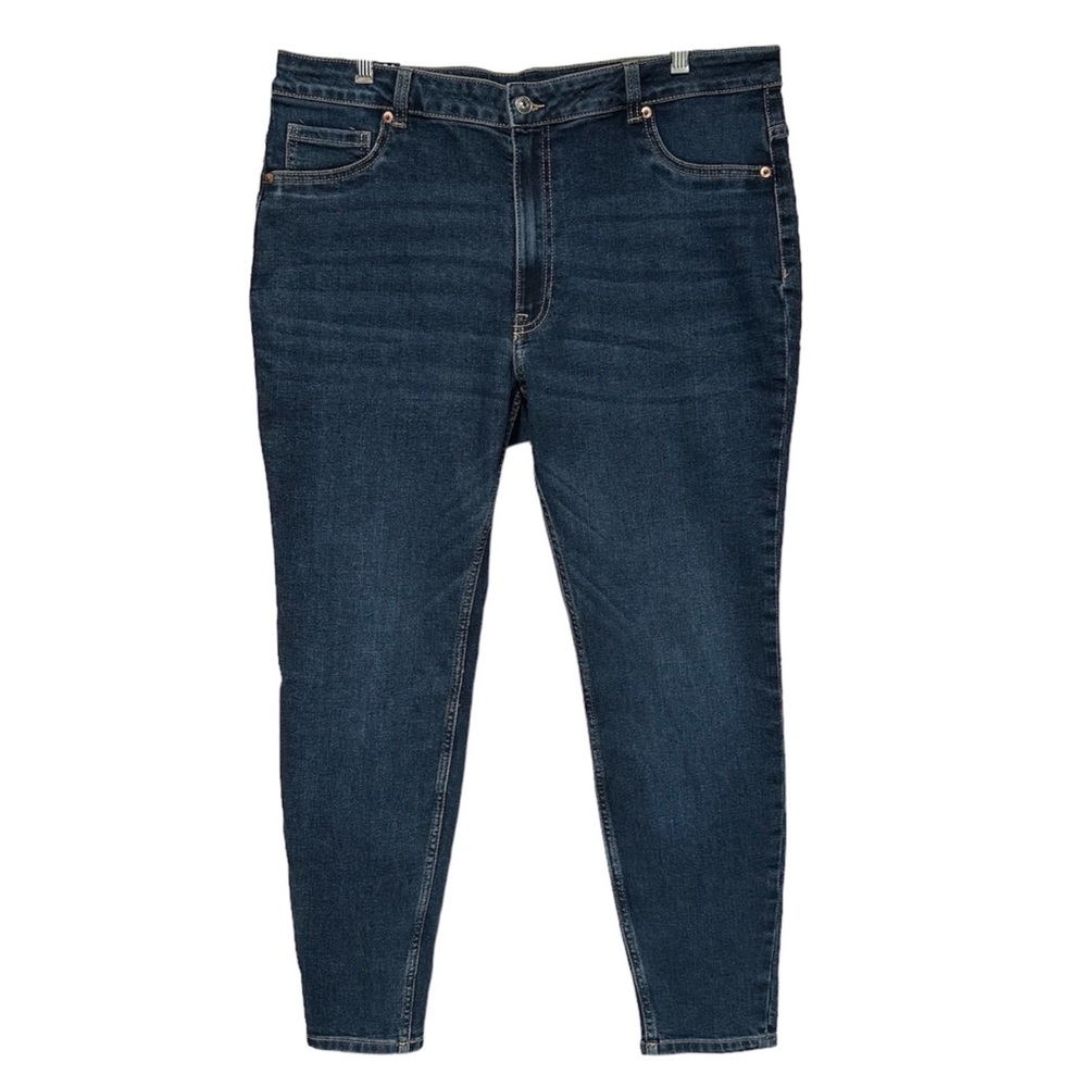 H & M Skinny High Waist Ankle Jeans